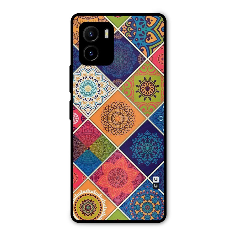 Multi Designs Metal Back Case for Vivo Y15s