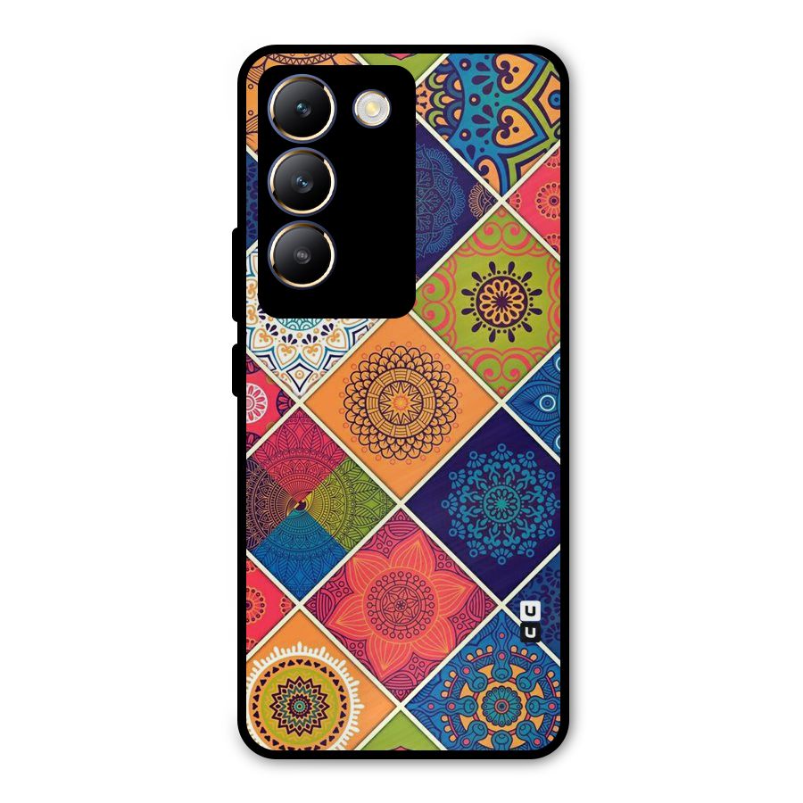 Multi Designs Metal Back Case for Vivo Y200e