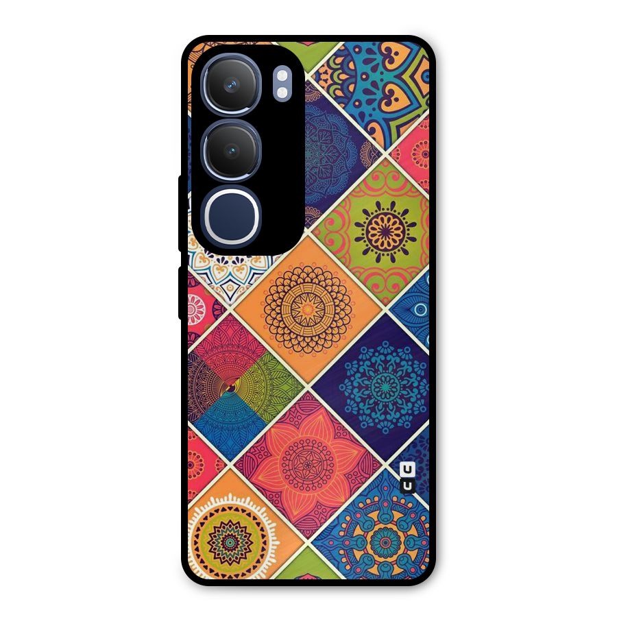 Multi Designs Metal Back Case for Vivo Y29