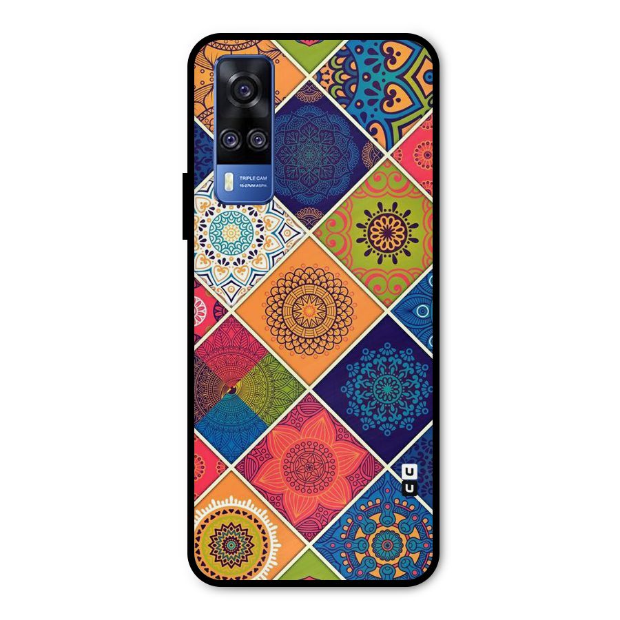 Multi Designs Metal Back Case for Vivo Y31