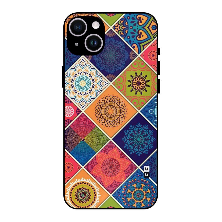 Multi Designs Metal Back Case for iPhone 14 Plus