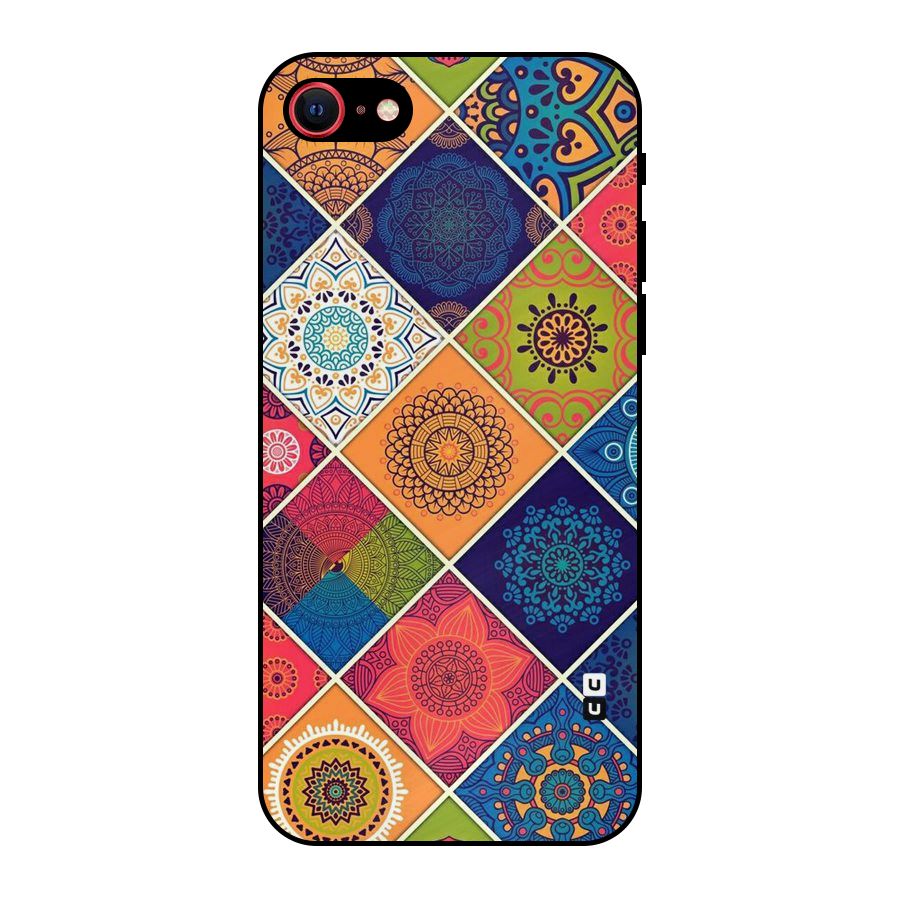 Multi Designs Metal Back Case for iPhone SE 2020