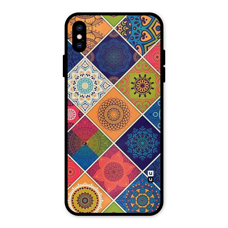 Multi Designs Metal Back Case for iPhone XS Max