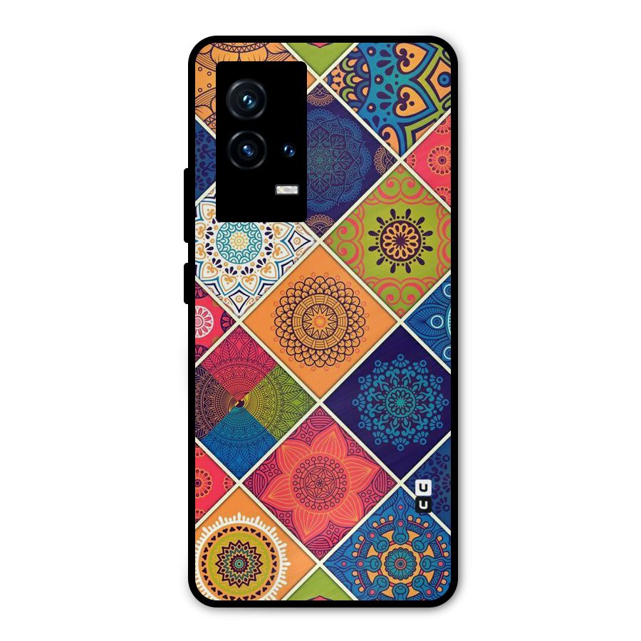 Multi Designs Metal Back Case for iQOO 9 5G