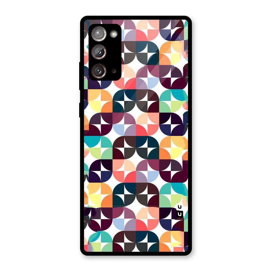 Multicolor Arc Glass Back Case for Galaxy Note 20