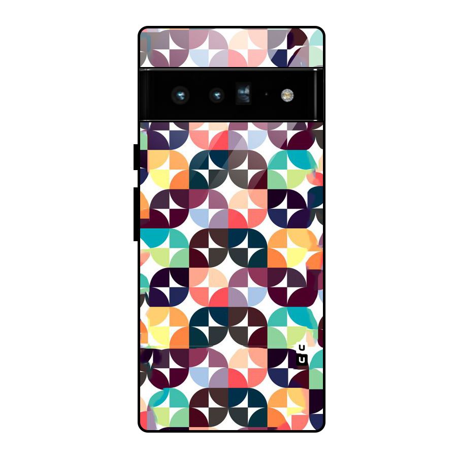 Multicolor Arc Glass Back Case for Google Pixel 6 Pro