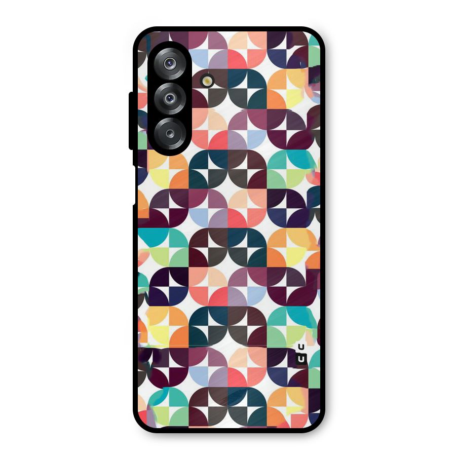 Multicolor Arc Metal Back Case for Galaxy A26