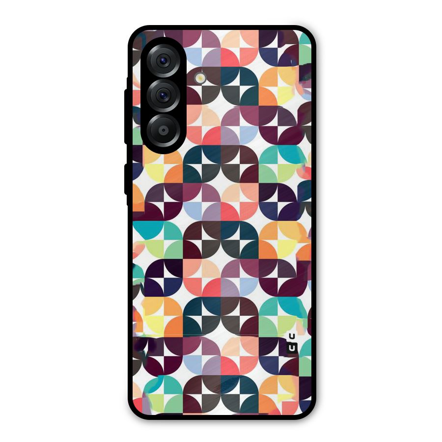 Multicolor Arc Metal Back Case for Galaxy A56