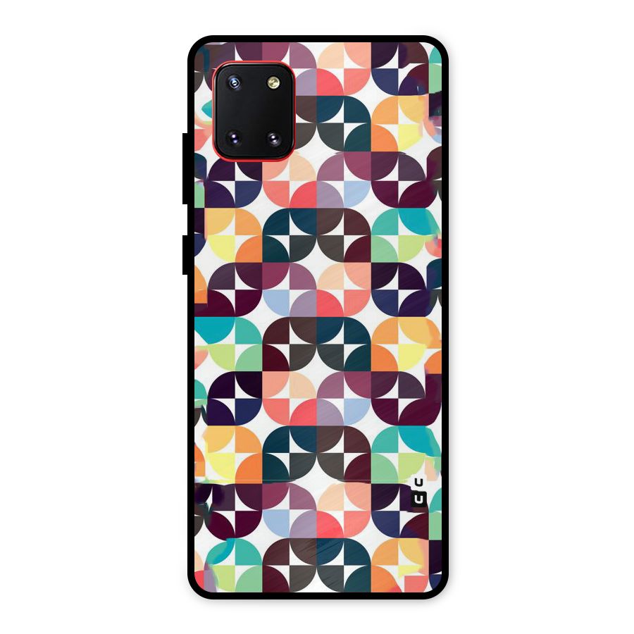 Multicolor Arc Metal Back Case for Galaxy Note 10 Lite