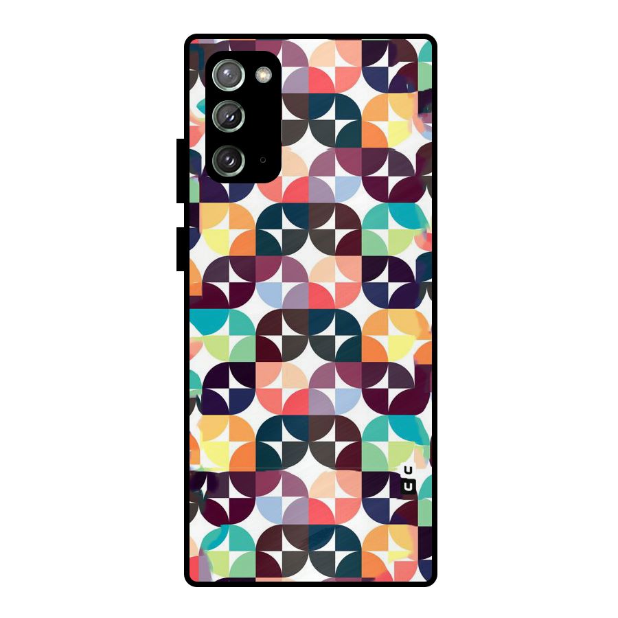 Multicolor Arc Metal Back Case for Galaxy Note 20