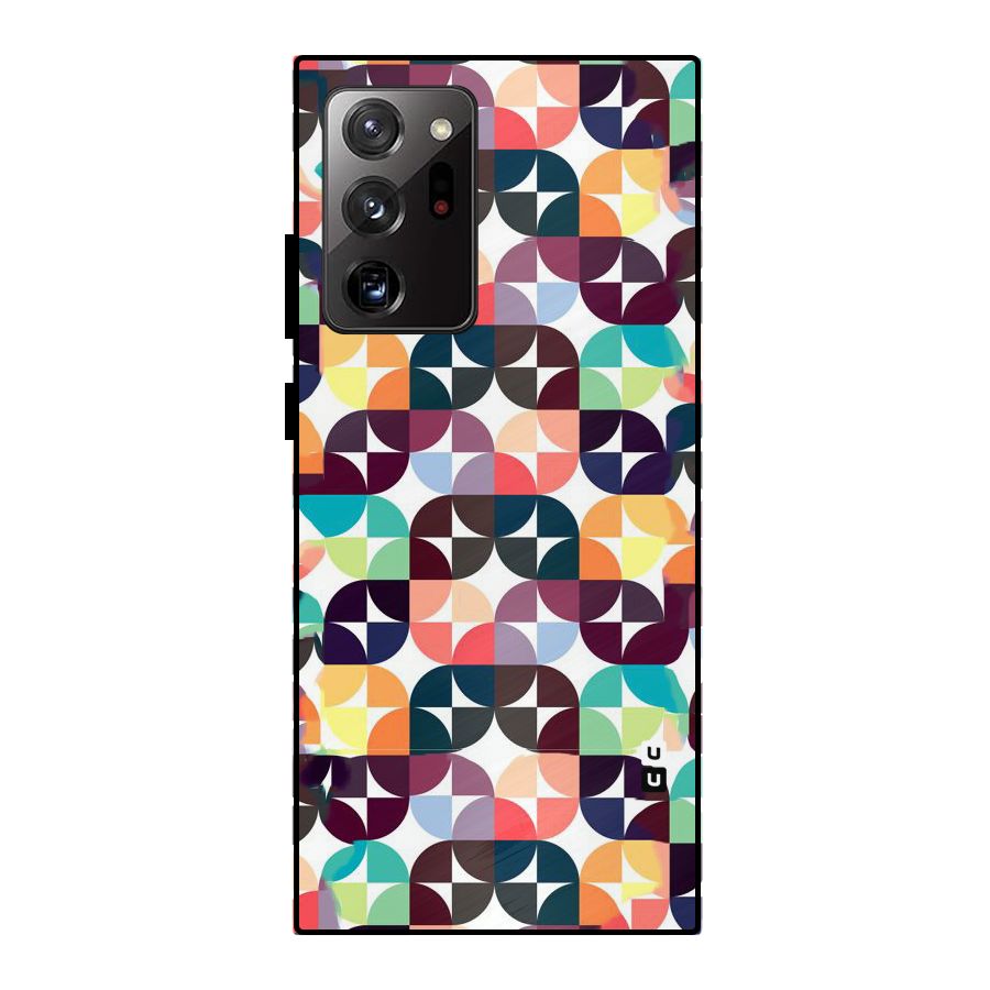 Multicolor Arc Metal Back Case for Galaxy Note 20 Ultra