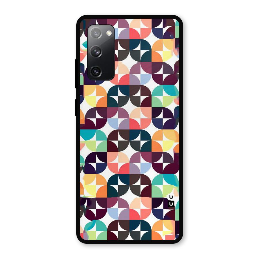 Multicolor Arc Metal Back Case for Galaxy S20 FE 5G