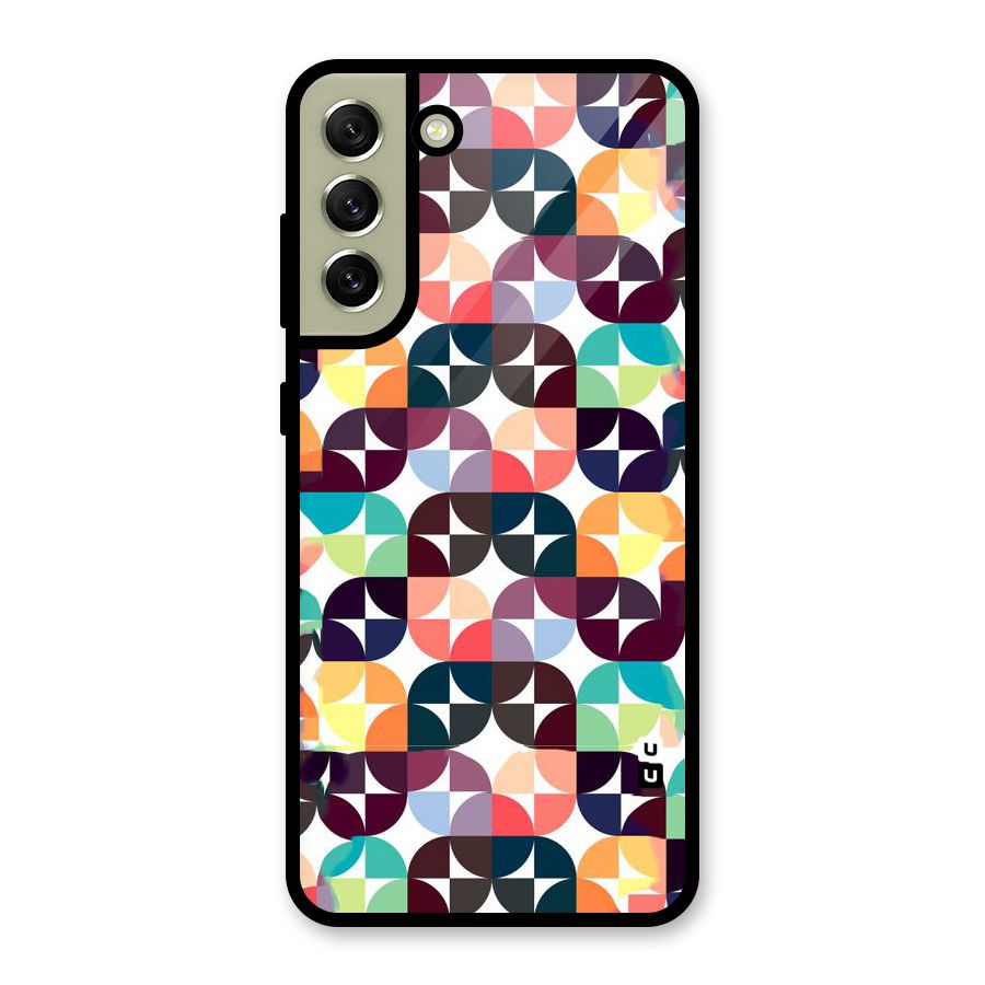 Multicolor Arc Metal Back Case for Galaxy S21 FE 5G (2023)