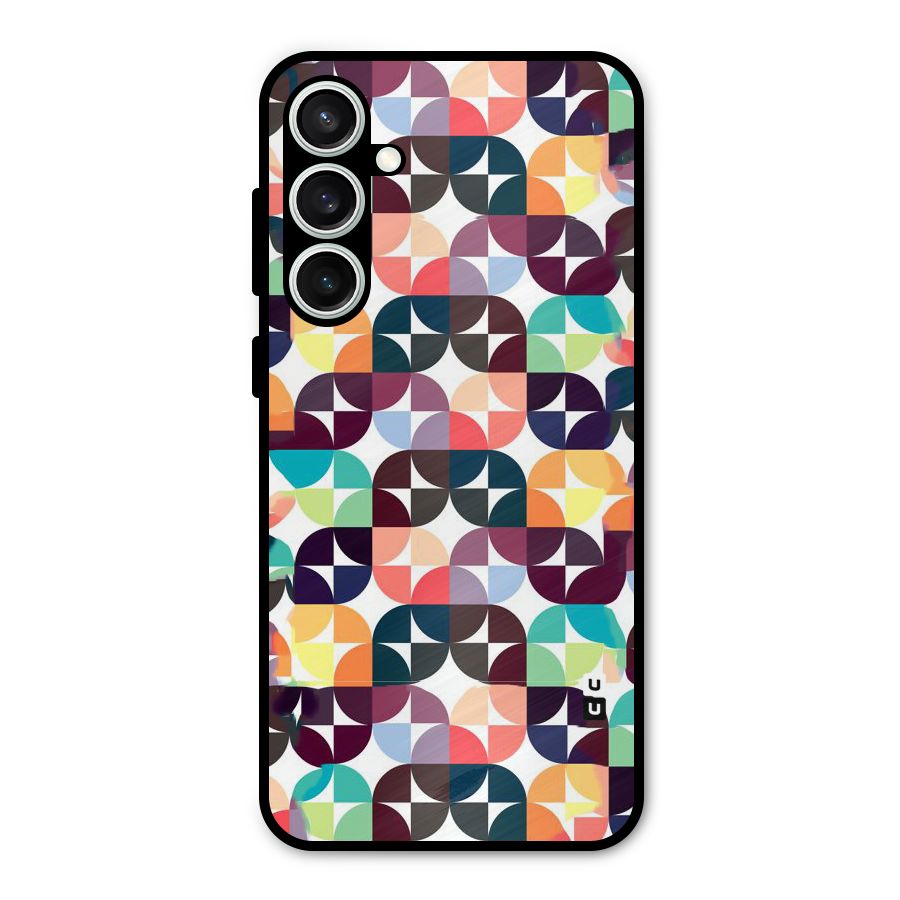 Multicolor Arc Metal Back Case for Galaxy S23 FE