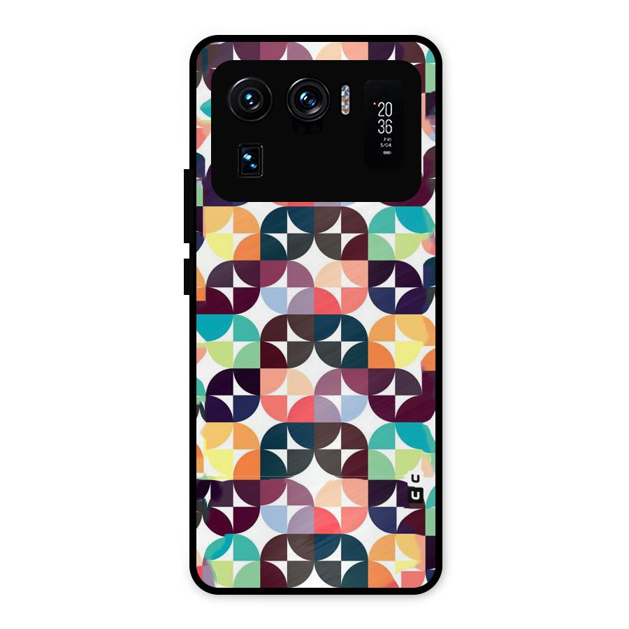 Multicolor Arc Metal Back Case for Mi 11 Ultra