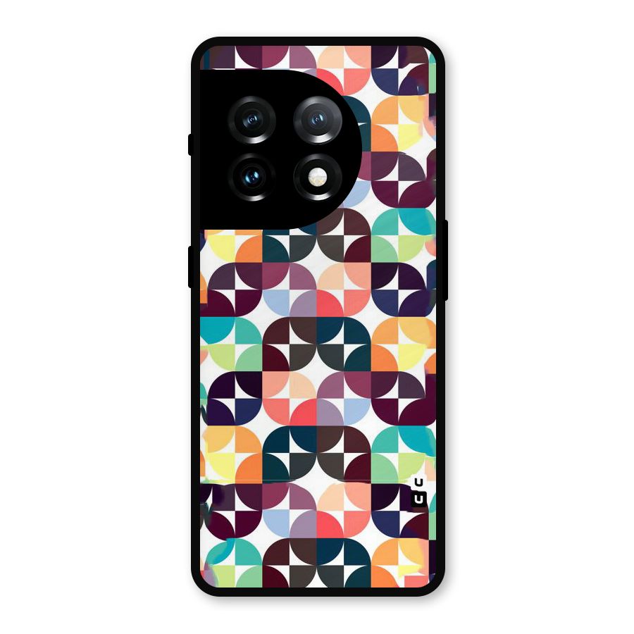Multicolor Arc Metal Back Case for OnePlus 11