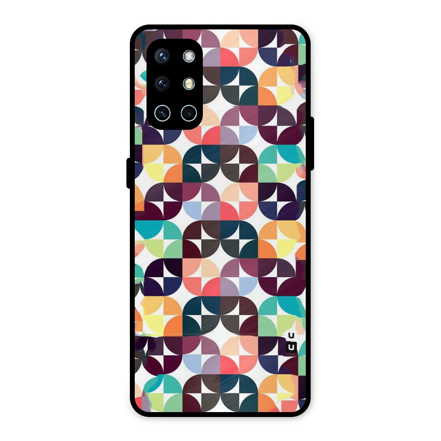 Multicolor Arc Metal Back Case for OnePlus 9R