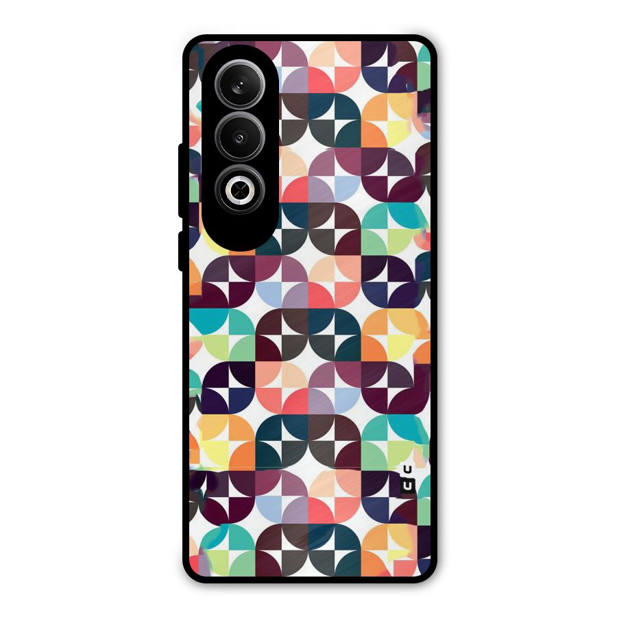 Multicolor Arc Metal Back Case for OnePlus Nord CE4