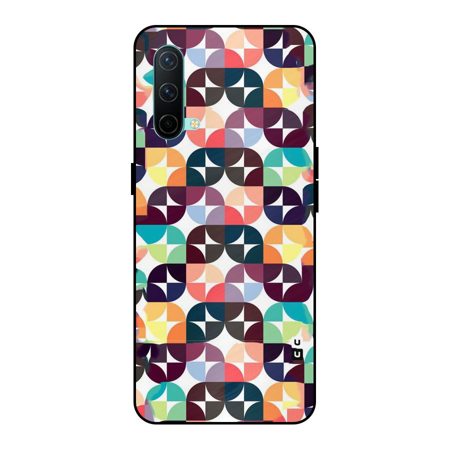 Multicolor Arc Metal Back Case for OnePlus Nord CE 5G