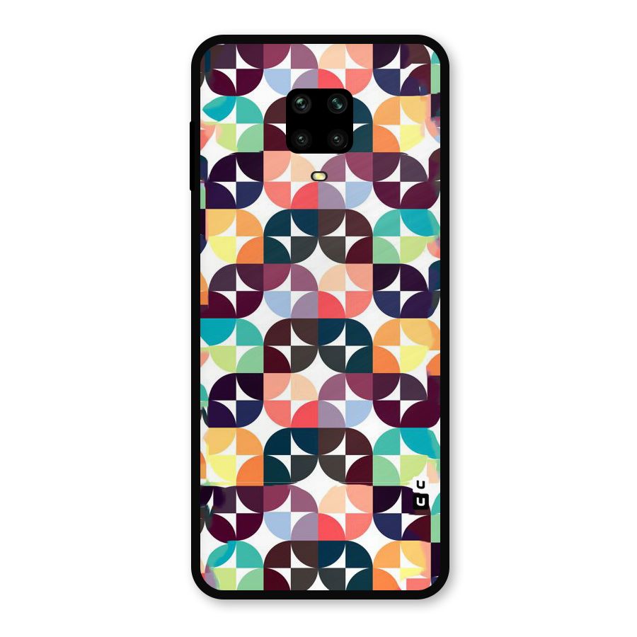 Multicolor Arc Metal Back Case for Poco M2 Pro
