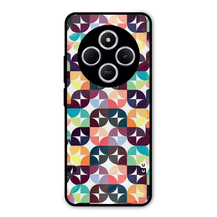 Multicolor Arc Metal Back Case for Poco M7