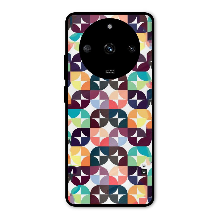 Multicolor Arc Metal Back Case for Realme Narzo 60 5G