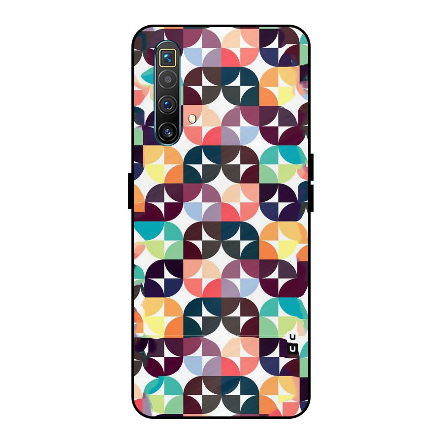 Multicolor Arc Metal Back Case for Realme X3 SuperZoom