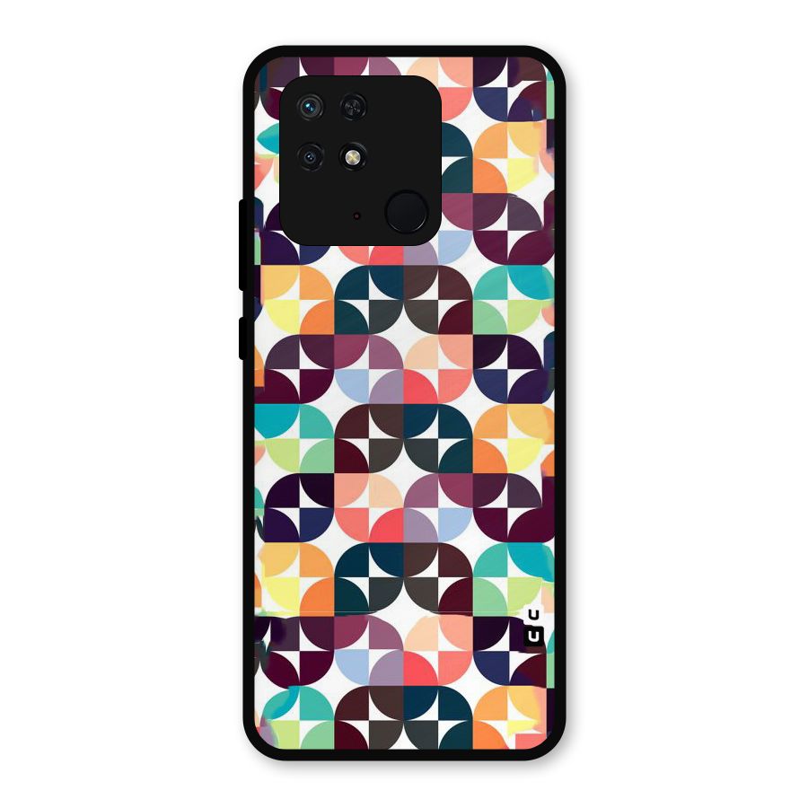 Multicolor Arc Metal Back Case for Redmi 10 Power