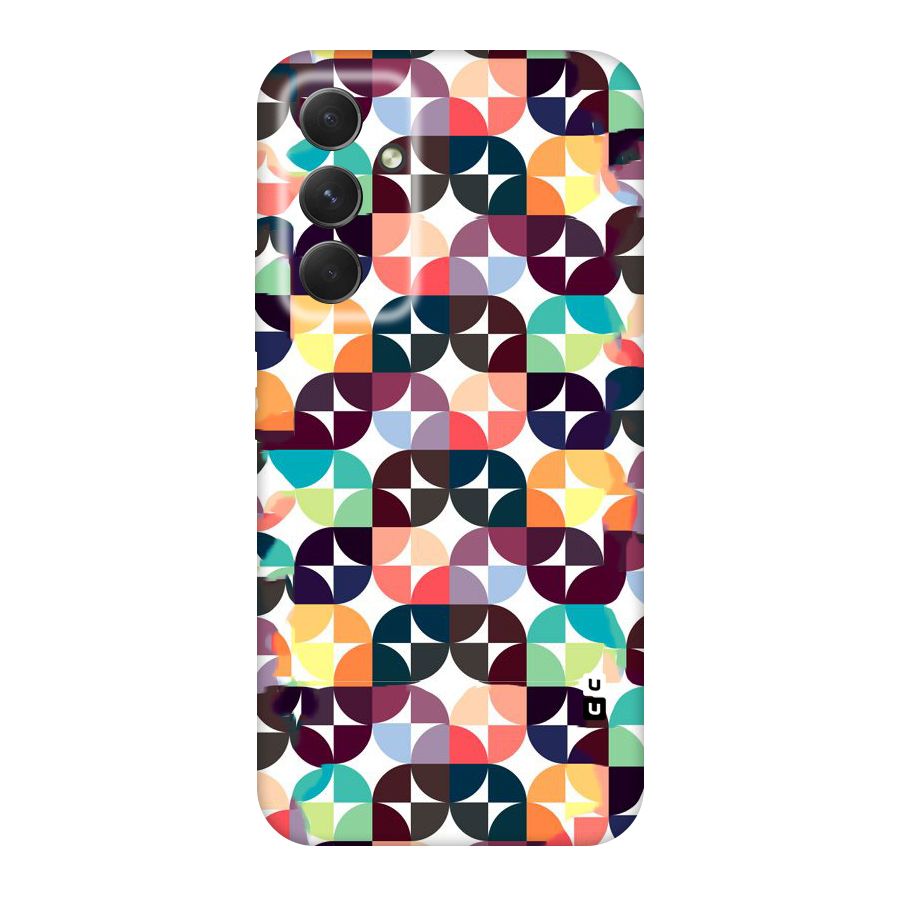 Multicolor Arc Original Polycarbonate Back Case for Galaxy A54
