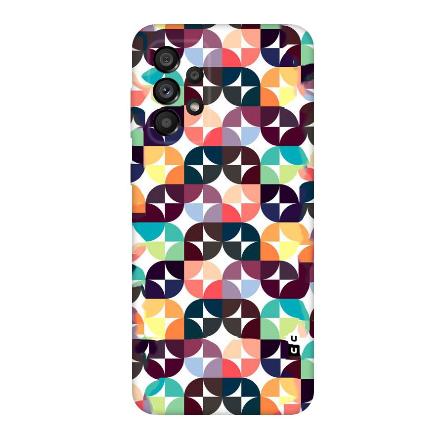 Multicolor Arc Original Polycarbonate Back Case for Galaxy A73 5G