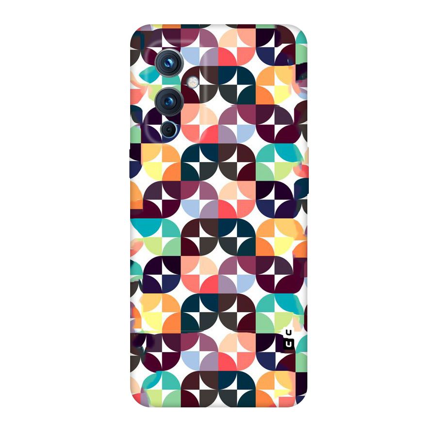 Multicolor Arc Original Polycarbonate Back Case for OnePlus 9