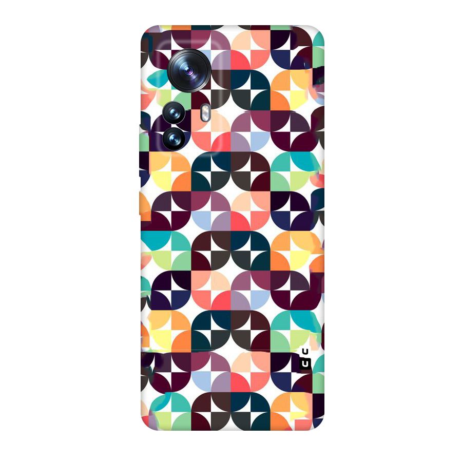 Multicolor Arc Original Polycarbonate Back Case for Xiaomi 12 Pro
