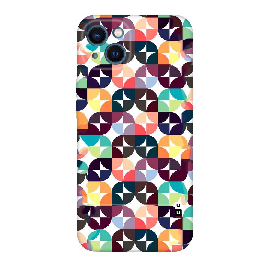 Multicolor Arc Original Polycarbonate Back Case for iPhone 13
