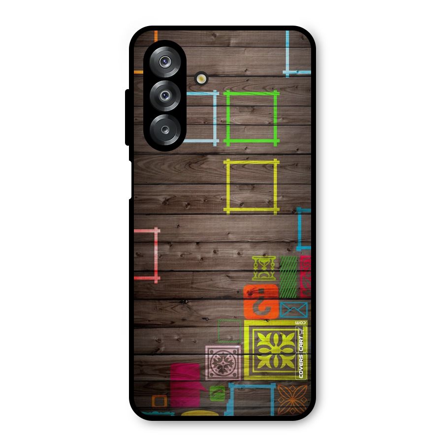 Multicolor Frame Design Metal Back Case for Galaxy A26