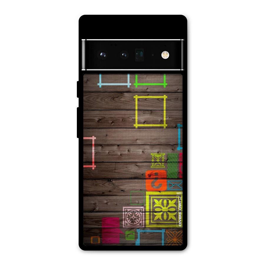 Multicolor Frame Design Metal Back Case for Google Pixel 6 Pro