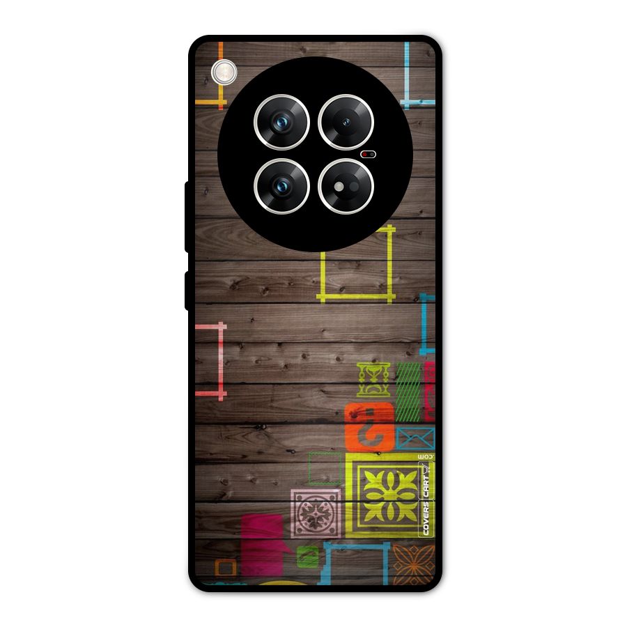 Multicolor Frame Design Metal Back Case for Infinix Zero 40 5G