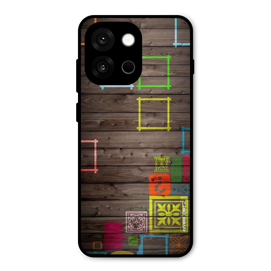 Multicolor Frame Design Metal Back Case for OnePlus 13s