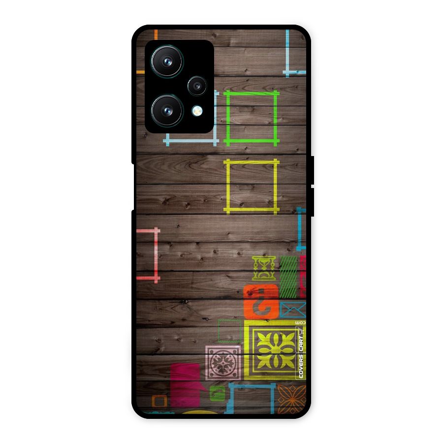 Multicolor Frame Design Metal Back Case for Realme 9 Pro 5G