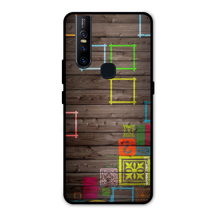 Multicolor Frame Design Metal Back Case for Vivo V15