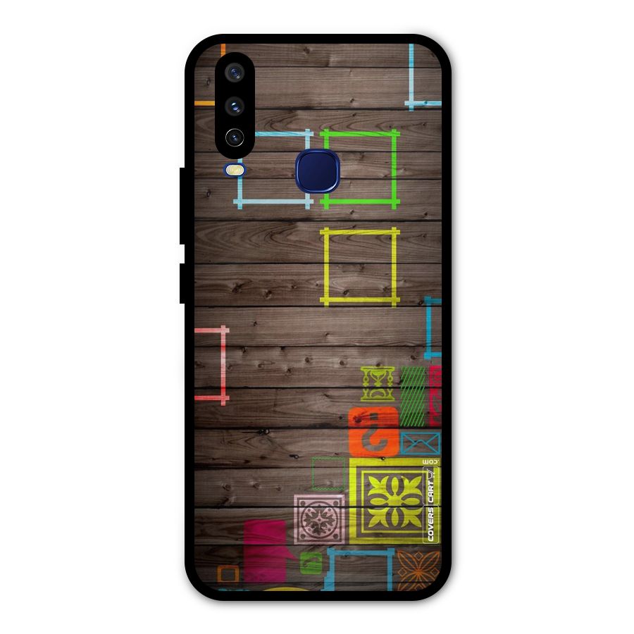 Multicolor Frame Design Metal Back Case for Vivo V17