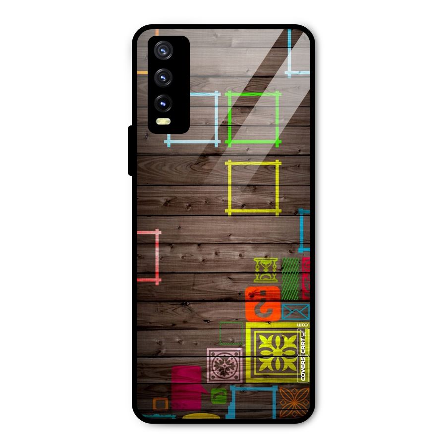 Multicolor Frame Design Metal Back Case for Vivo Y20