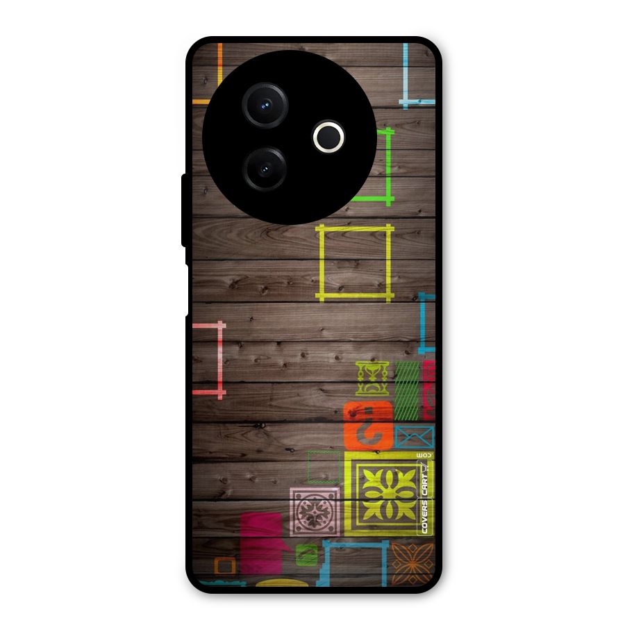 Multicolor Frame Design Metal Back Case for Vivo Y39