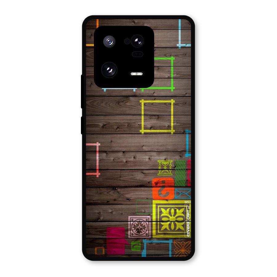 Multicolor Frame Design Metal Back Case for Xiaomi 13 Pro
