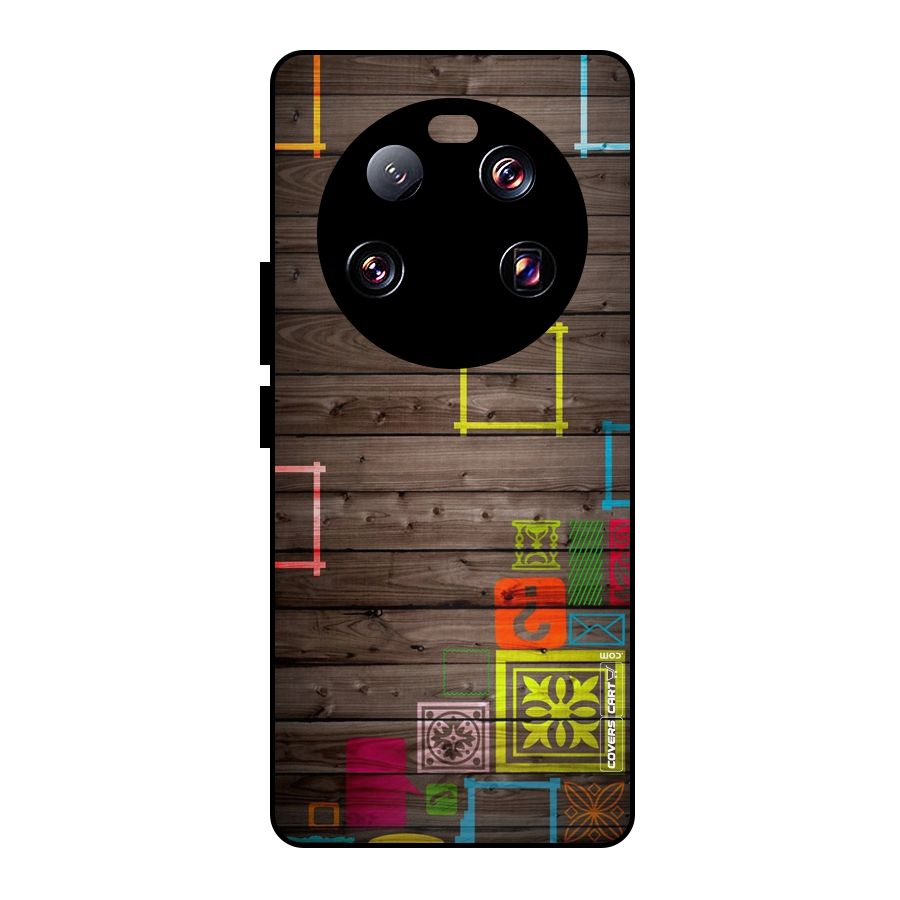 Multicolor Frame Design Metal Back Case for Xiaomi 13 Ultra