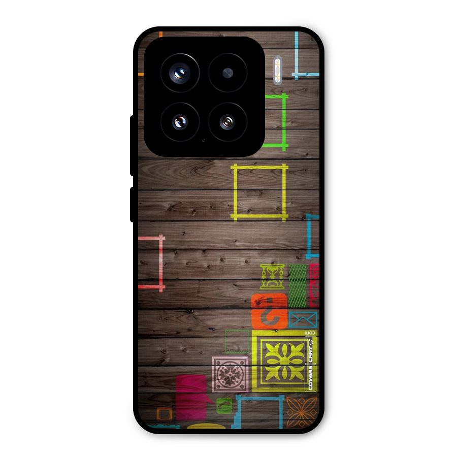 Multicolor Frame Design Metal Back Case for Xiaomi 15
