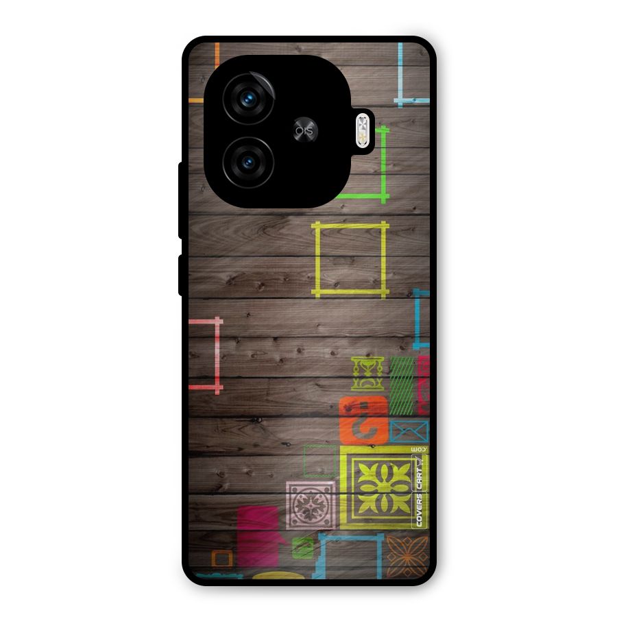 Multicolor Frame Design Metal Back Case for iQOO Neo 10R