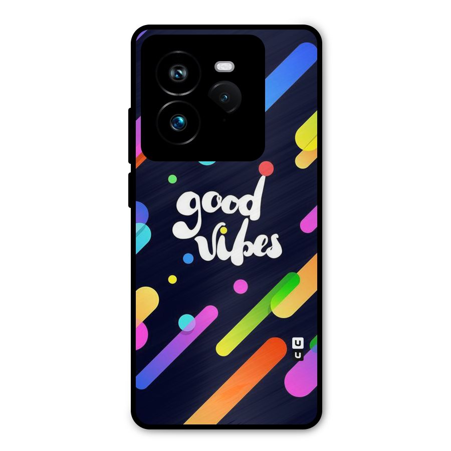 Multicolor Good Vibing Metal Back Case for Realme GT 7 Pro