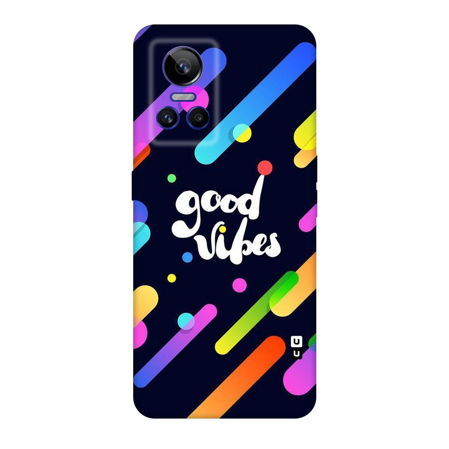 Multicolor Good Vibing Original Polycarbonate Back Case for Realme GT Neo 3