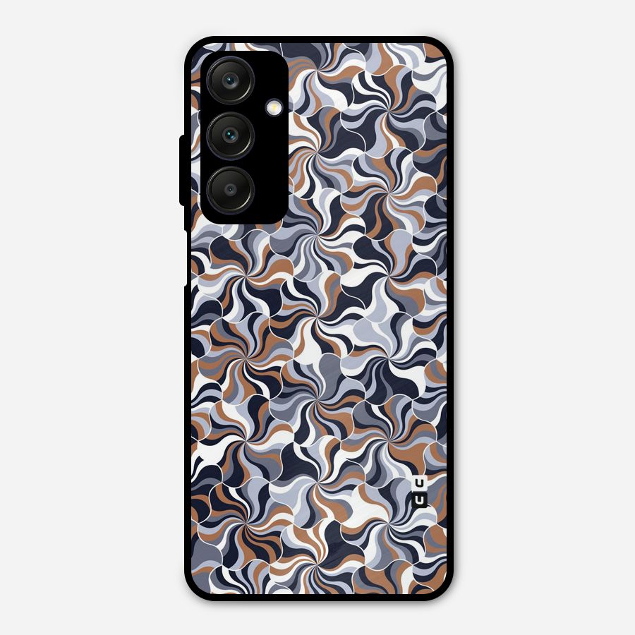 Multicolor Swirls Metal Back Case for Galaxy A25 5G