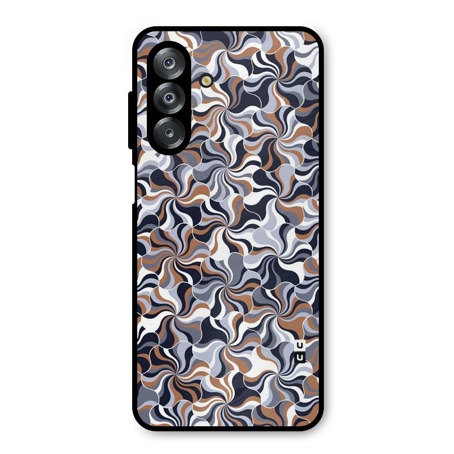 Multicolor Swirls Metal Back Case for Galaxy A26